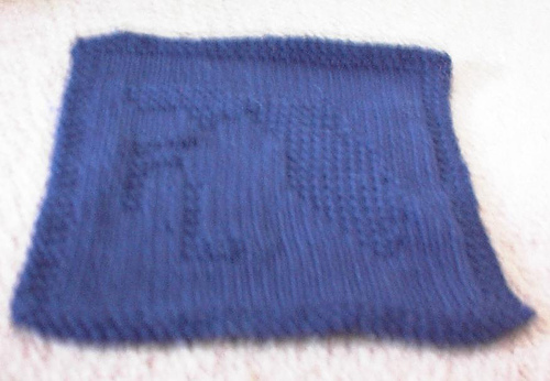 FL Dishcloth - Blue