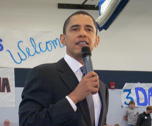 Obama talking, part 9