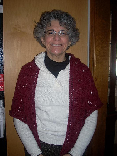 Mom's Kiri Shawl, Front